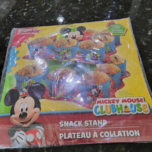 NIB Mickey Mouse Clubhouse Disposable Cupcake Snack Stand
